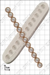 'Tiffany Pearls' Silicone Mould